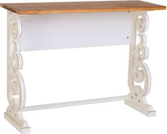 Wanderlust Deco Wanderlust Deco - Recibidor De Madera Lacado 106x36x79h Cm - Blanco