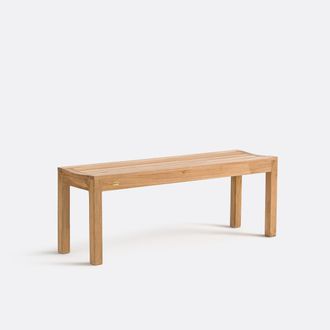 La Redoute Interieurs Massief teakhouten bank Cinta