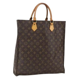 Louis Vuitton Pre-owned Tote Bags, female, Brown, Size: ONE SIZE Pre-owned Vintage Canvas Tote Bag