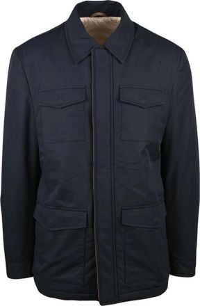 LUIGI BORRELLI NAPOLI Giaccone - - Jackets - Uomo - Blu - 2XL