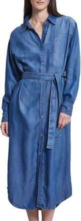 ottod'Ame Denim Shirt Dress in Blue at Nordstrom, Size 48