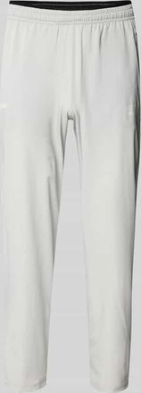 Emporio Armani Stoffhose mit elastischem Bund in Hellgrau, Gr&ouml;&szlig;e XXXL