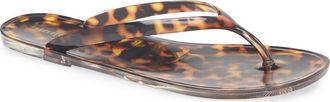 Jeffrey Campbell Beach Day Jelly Flip Flop in Tortoise at Nordstrom, Size 6