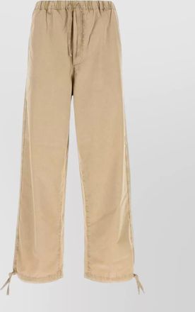 Ferragamo cotton blend trousers back and side pockets