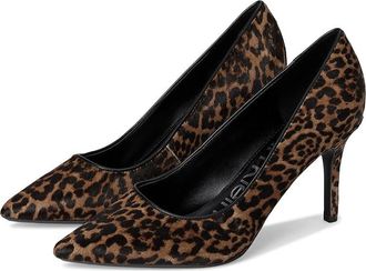 Calvin Klein Gaylely Womens Shoes Dark Natural/Leopard : 7.5 M, Faux Leather