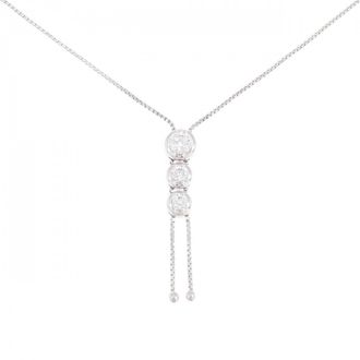 Tasaki Au750 Diamond Necklace