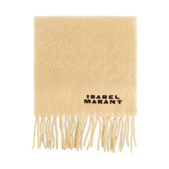 Isabel Marant Winter Scarves - Dames - Wintersjaals - Beige - ONE Size - Accessoires