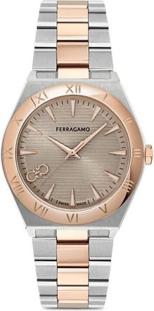 Ferragamo Orologio Vega Upper East 40mm - Grigio