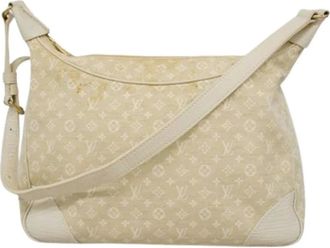 Louis Vuitton Pre-owned Shoulder Bags, female, Beige, Size: ONE SIZE Pre-owned Vintage Shoulder Bag