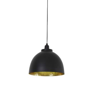Light & Living L&aacute;mpara Colgante - Kylie - Negro - Metal - E27 - - Light&living
