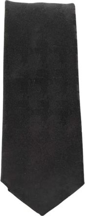 Karl Lagerfeld Zijden Stropdas - Heren - Stropdassen - Zwart - ONE Size - Accessoires