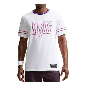 Nike Court Carlos Alcaraz Dri-FIT T-Shirt White IM6121-100