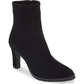 Cordani Novah Bootie in Black Suede at Nordstrom, Size 41