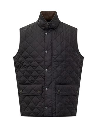 Barbour Barbour Black Quilted Vest With Pockets