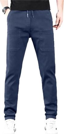 Generic Multipants Luxury Pants, High Stretch Multi-Pocket Durable Cargo Pants for Men - Comfortable & Functional Multiple Colors (Blue,3XL)