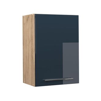 Vicco Armario Colgante Fame-line, Azul Oscuro Alto Brillo, 50 Cm, Vicco