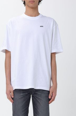 Diesel T-shirt in cotone stampata Diesel