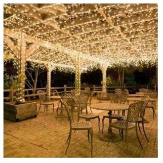 OEM Guirnalda De Luces Led De 100 M Y 600 Luces Para Carnaval, Bodas, Exteriores, Jardines E Iluminaci&oacute;n Interior (blanco C&aacute;lido) -crezuo