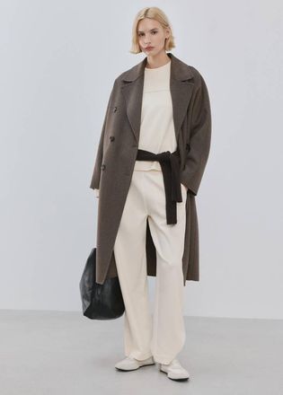 Mango Felpa manica increspata grezzo - Donna - XXS - MANGO