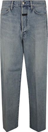 Fear of God Relaxed fit zakje jeans - Heren - Regular Fit Jeans - Blauw - W31 - Jeans
