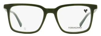 Ferragamo SF2969 Rectangular Acetate Eyeglasses - Green