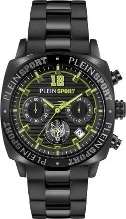 Plein Sport Wildcat Chrono - Heren - Horloges - Zwart - ONE Size - Accessoires