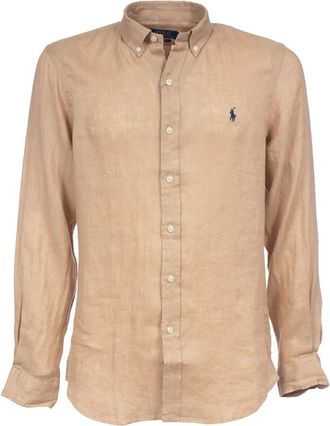 Polo Ralph Lauren Hombre, Camisas, Beige, Talla: 2XL