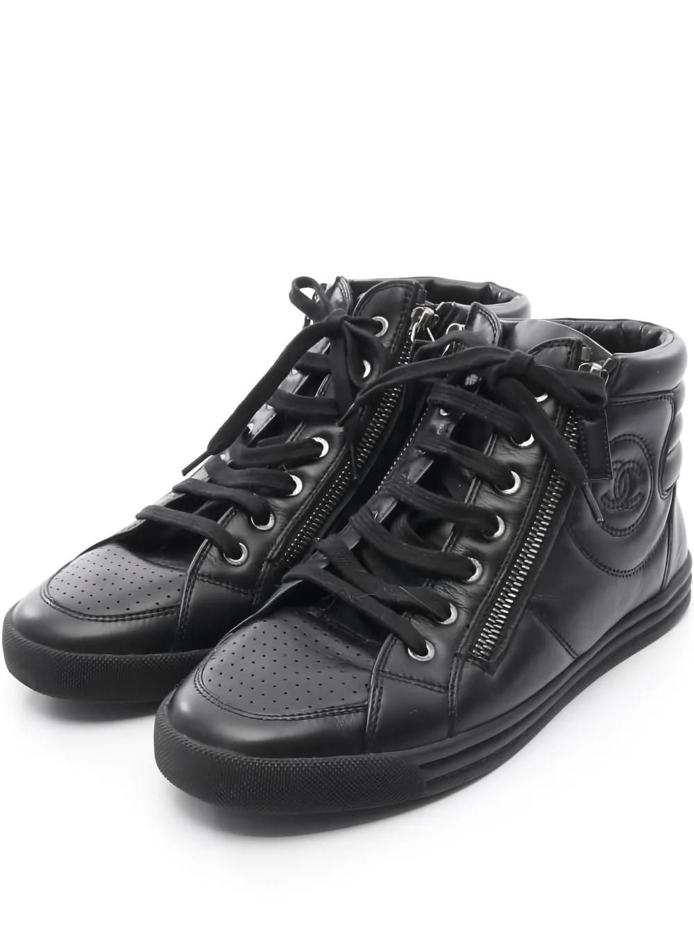 Sneakers Zwart Chanel Mannen Schoenen Schoenen Heren Zwarte Chanel