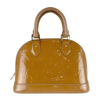 Louis Vuitton Pre-owned Handbags, female, Brown, Size: ONE SIZE Pre-owned Monogram Vernis Handbag