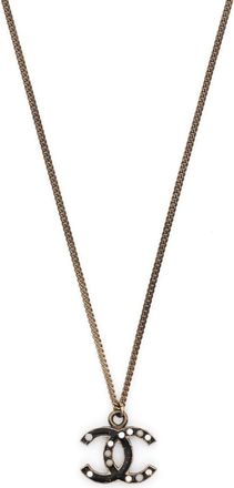 Chanel 2007 CC faux-pearl necklace - women - Metal (Other) - One Size - Gold