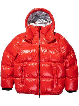 Purple Puffer Jacket Red Red - men - Duck Down/Polyester/Nylon/Duck Feathers - S