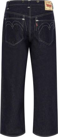 Junya Watanabe Mens Blue Cotton Straight-Leg Jeans Clothing