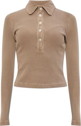 Citizens Of Humanity Polo Shirts - Dames - Polos - Bruin - S - Tops