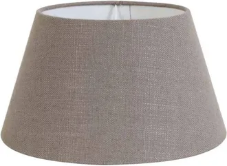 Light & Living Light & Living - paralume - Livigno - marrone - tessile - Ø 30cm