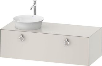 Duravit Duravit - Tulip Blanco, Mueble De Ba&ntilde;o Colgado En La Pared, Ancho
