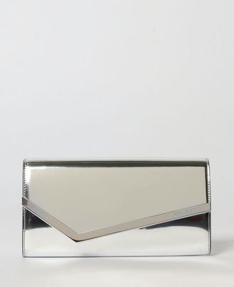 Jimmy Choo London Clutch Emmie Jimmy Choo in pelle verniciata