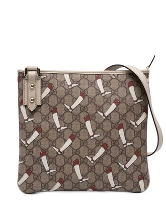 Gucci: Brown Crossbody Bags / Crossbody Purses now up to