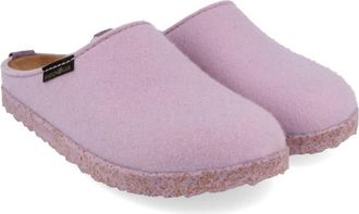 Haflinger Manhattan Hüttenschuhe - Unisex | lila