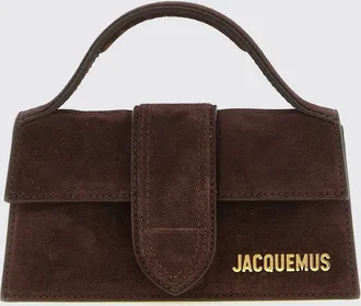 Jacquemus Borsa a mano Bambino in pelle di vitello scamosciata con tracolla