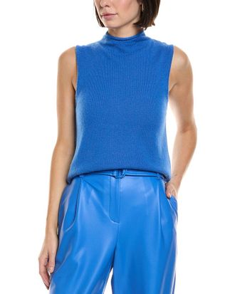 Sally Lapointe Lapointe Airy Cashmere & Silk-Blend Tank Top