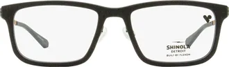 Shinola SH37000 Flexon Temple Eyeglasses - Black