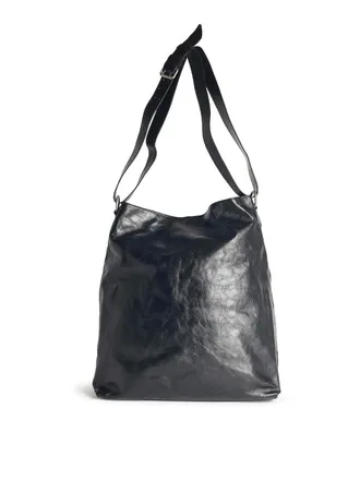 Dries Van Noten Black Leather Bag