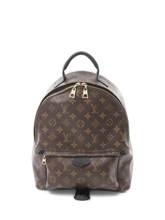 Louis Vuitton 2020 Palm Springs MM backpack - women - PVC/Calf Leather/Canvas - One Size - Brown