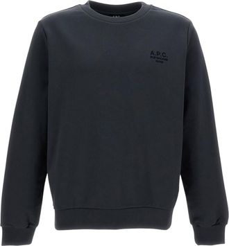 A.P.C. Black Logo Sweatshirt