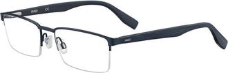 HUGO BOSS HG 0324 02WF 00 Blue Wood 55mm