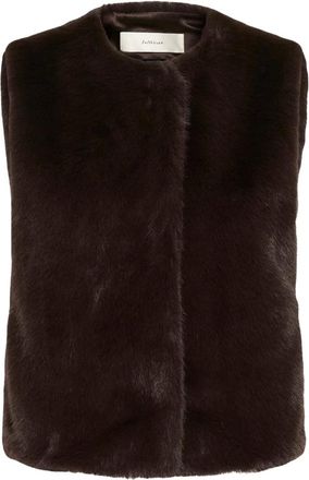 Inwear Jassen, Dames, Bruin, 2Xs, Polyester, Zabelle Gilet
