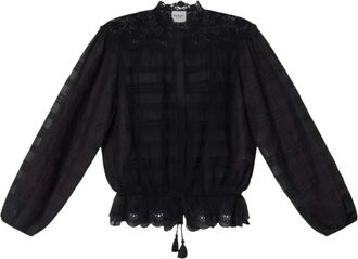 Isabel Marant Isabel Marant, Shirts, female, Black, Size: 2XS Polly Top