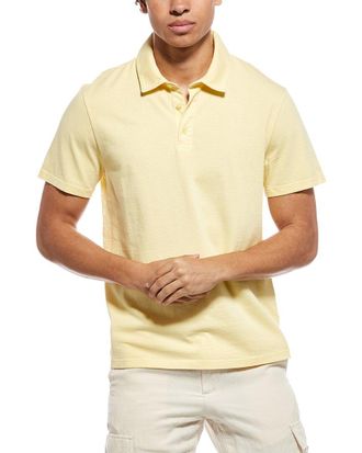 Vince Garment Dye Polo Shirt
