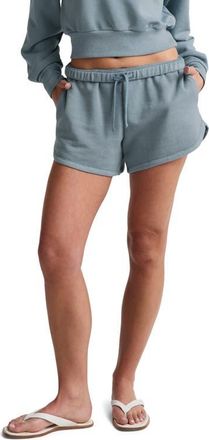 Beyond Yoga Fade Out Sweat Shorts in Washed After Dark Navy at Nordstrom, Size X-Large