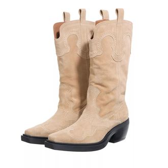Copenhagen Boots & Ankle Boots - CPH233 Suede - beige - Boots & Ankle Boots for ladies